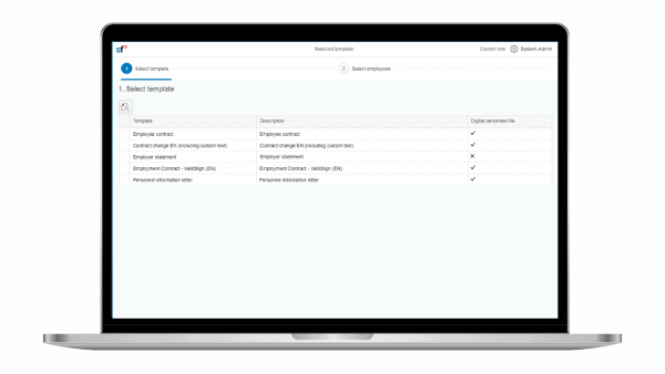 Document Generator 1 - Nextmoves SAP HCM HXM