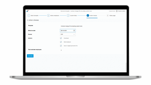 Document Generator 3 - Nextmoves SAP HCM HXM